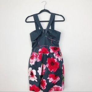 Anthropologie Sine Sleeveless Floral Bubble Dress